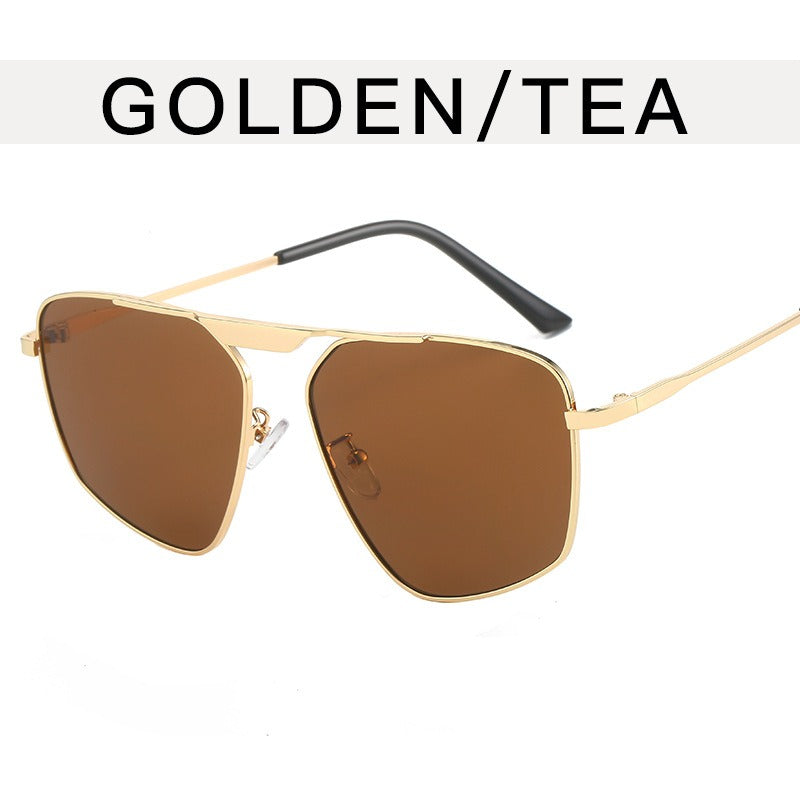Retro personalized sunglasses, fashionable beach sunglasses, trendy trend