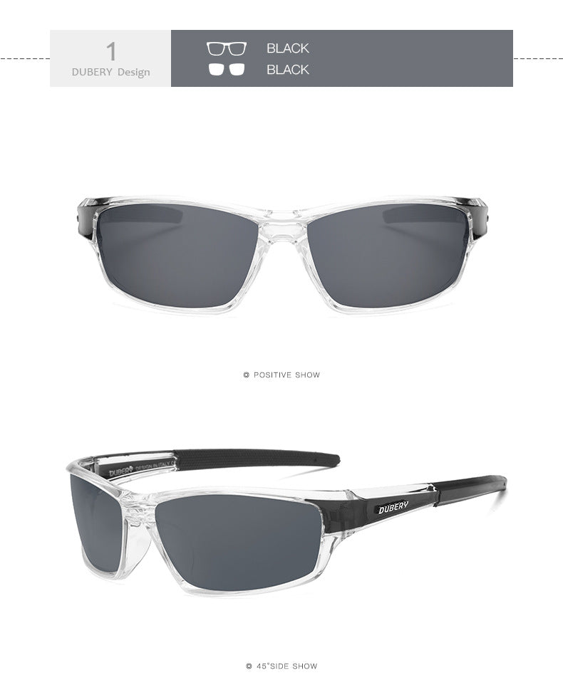 Sports sunglasses, male driver riding sunglasses