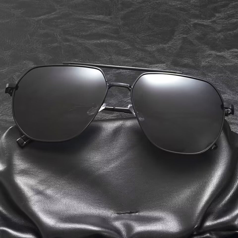 HD Polarized Sunglasses Men's Sunglasses Anti-UV Cool Trendy Driving Fishing Sunglasses