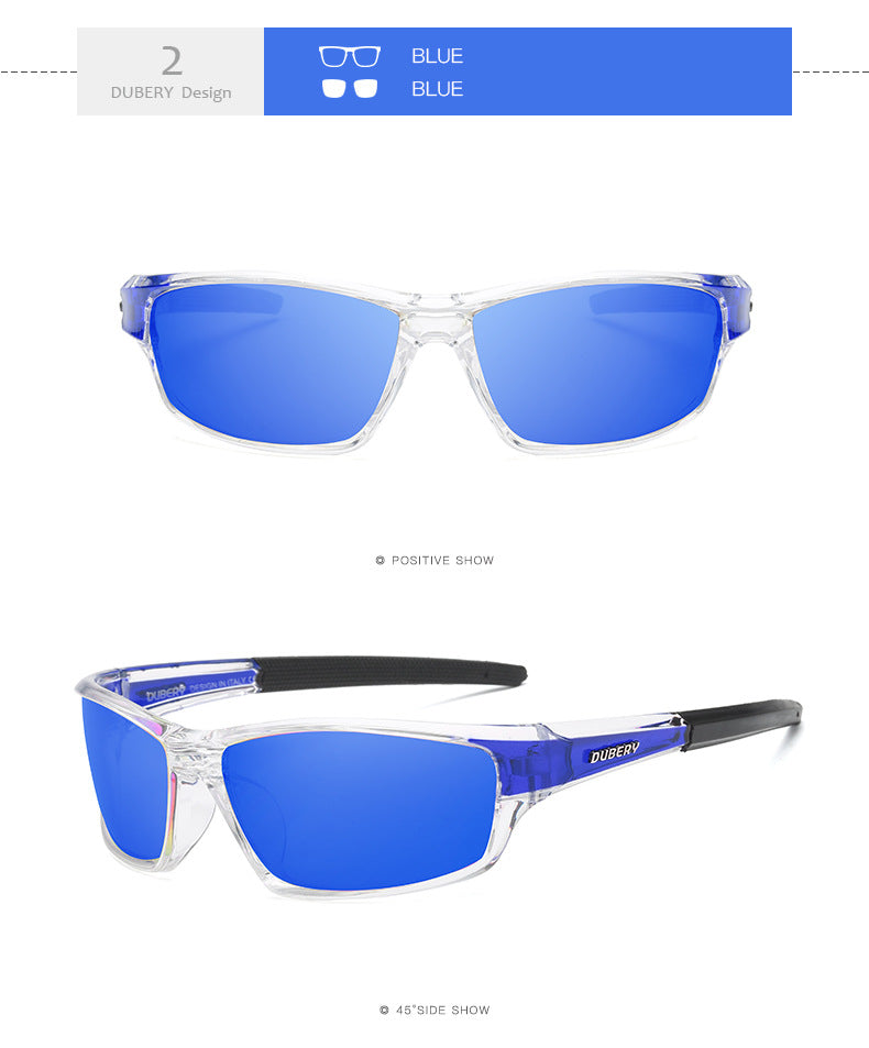 Sports sunglasses, male driver riding sunglasses